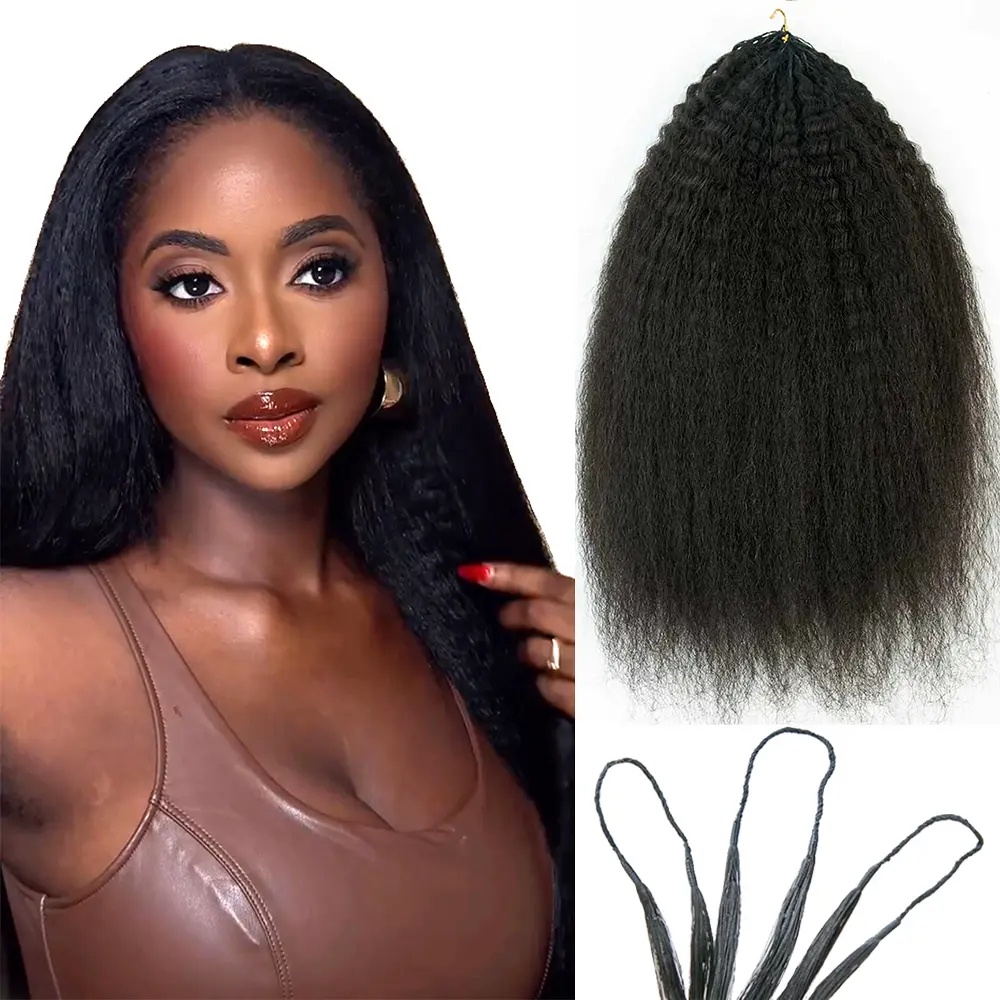 Knotless Kinky Straight Feathe - Human Hair Wigs recension och pris