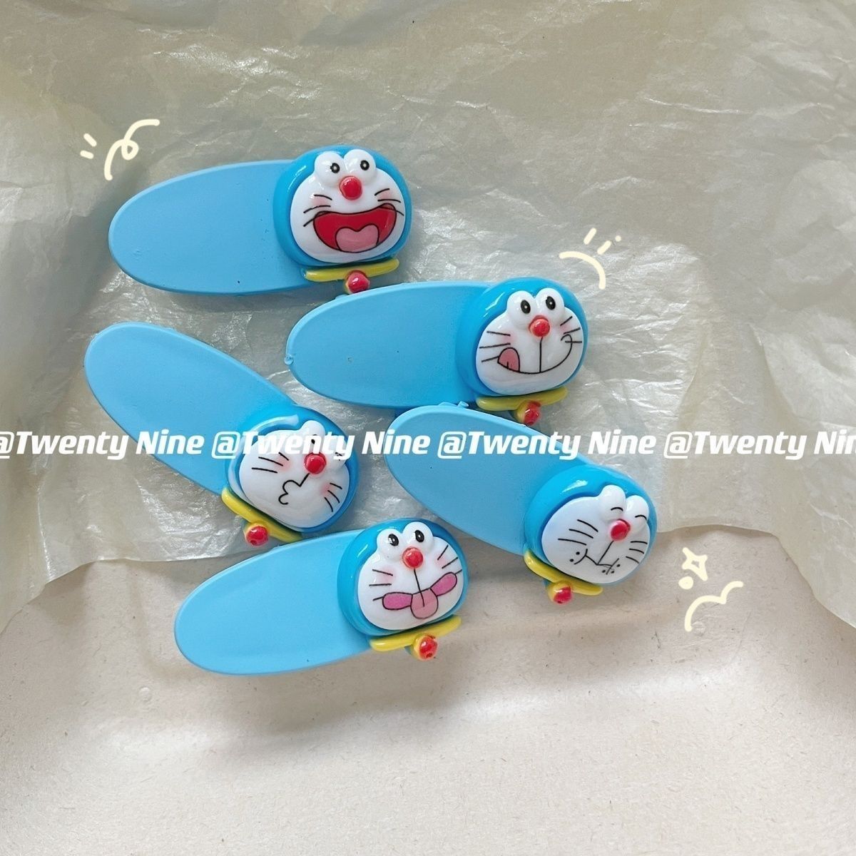 Cute Doraemon Expression Duckb - Hair Bundles recension och pris