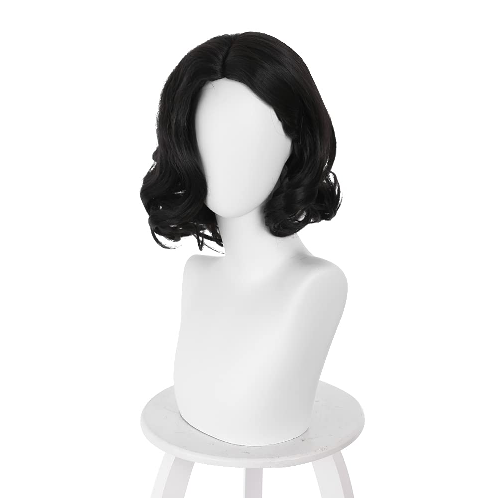Black Short Bob Wavy Middle Pa - Synthetic Braided Wigs For Black Women recension och pris
